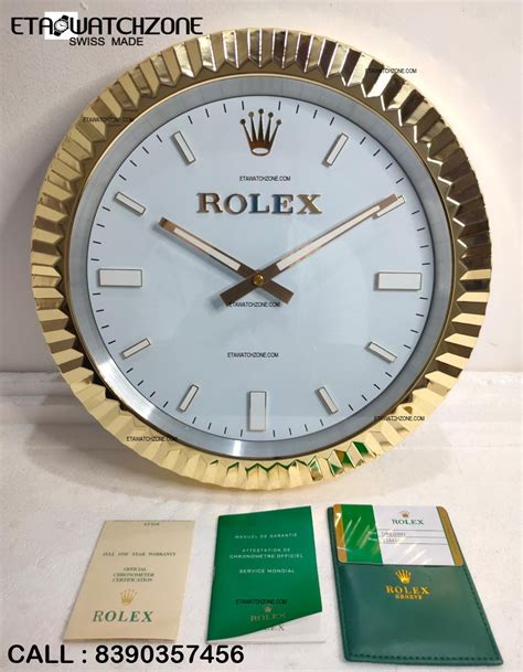 replica rolex wall clock|official rolex wall clock.